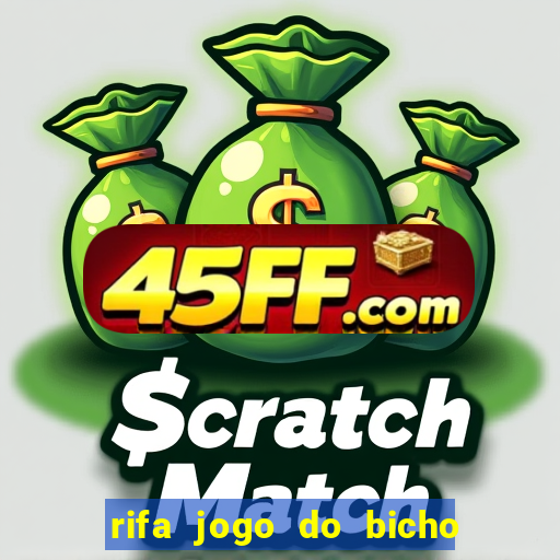 rifa jogo do bicho para imprimir